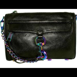 Rebecca Minkoff Oil Slick MAC Mini crossbody bag